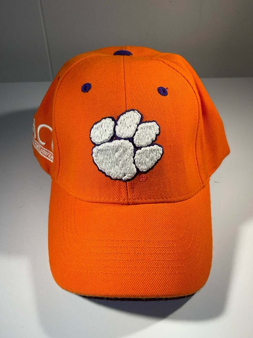 Top of the World Clemson Tigers Orange ACC Baseball Cap Hat Adjustable